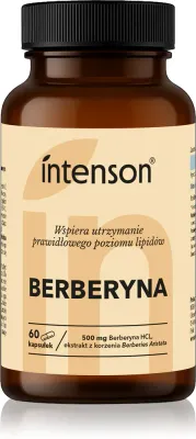 Добавка к пище Intenson Berberyna для спортсменов, с антиоксидантами, 60 капсул