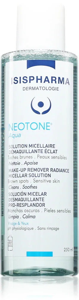 Вода мицеллярная ISISPHARMA Neotone Aqua для снятия макияжа, с ниацинамидом, 250 мл