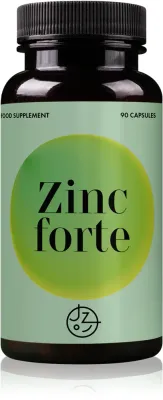 Добавка биологически активная Jemy zdrowo Cynk FORTE с цитратом цинка, в капсулах, 66 г
