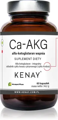 Добавка к пище Kenay Ca-AKG calcium alpha-ketoglutarate антиоксидант, 60 капсул