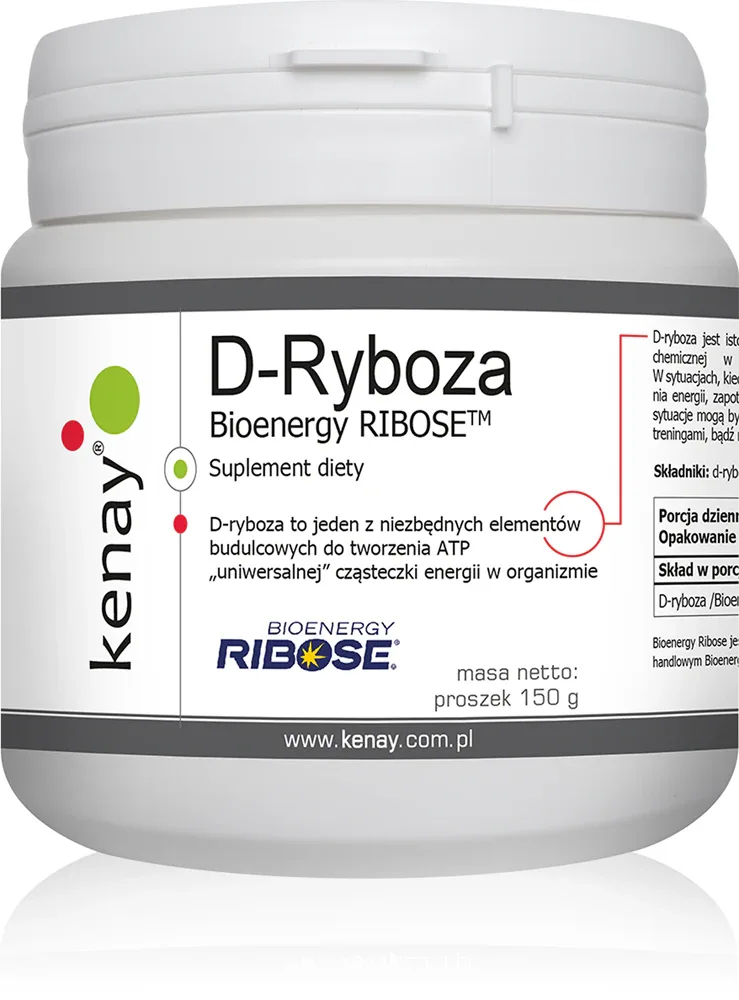 Добавка к пище Kenay D-Ryboza Bioenergy RIBOSE для спорта, 150 г