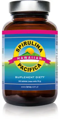 Добавка к пище Kenay Hawaiian Spirulina Pacifica со спирулиной, 180 таблеток