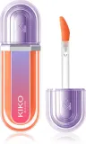 Блеск для губ KIKO Milano 3D Hydra Xtreme Lipgloss с эффектом объёма, прозрачный, 6 мл, оттенок 09 Sunset Blossom — фото 1
