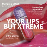 Блеск для губ KIKO Milano 3D Hydra Xtreme Lipgloss с эффектом объёма, прозрачный, 6 мл, оттенок 11 Crimson Veil — фото 6