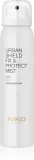 Спрей солнцезащитный для лица KIKO Milano Urban Shield Fix Protect Mist водостойкий, с гиалуроновой кислотой, 70 мл SPF 50 — фото 1