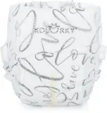 Подгузники детские одноразовые Kolorky Deluxe Velvet Love Live Laugh эко, с индикатором влажности, 25 шт — фото 5