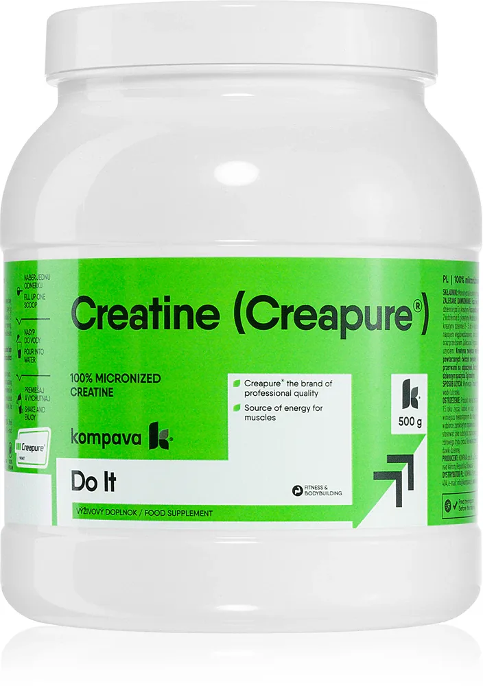 Биологически активная добавка Kompava Creatine Creapure креатин моногидрат, 500 г