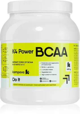 Биологически активная добавка Kompava K4 POWER BCAA 4:1:1 порошок, 400 г