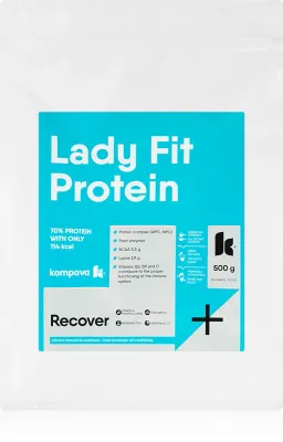 Протеин Kompava Lady Fit Protein для женщин, со вкусом шоколада и вишни, 500 г