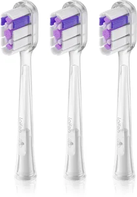 Головки сменные для зубной щётки Laifen Ultra-Whitening Transparent 2.0 против налёта, 3 шт