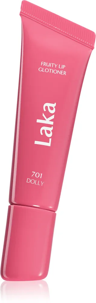 Блеск для губ Laka Fruity Lip Glotioner увлажняющий, с высоким блеском, 10 мл, оттенок 701 Dolly
