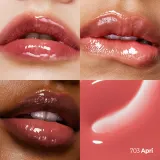 Блеск для губ Laka Fruity Lip Glotioner увлажняющий, с высоким блеском, 10 мл, оттенок 703 Apri — фото 2