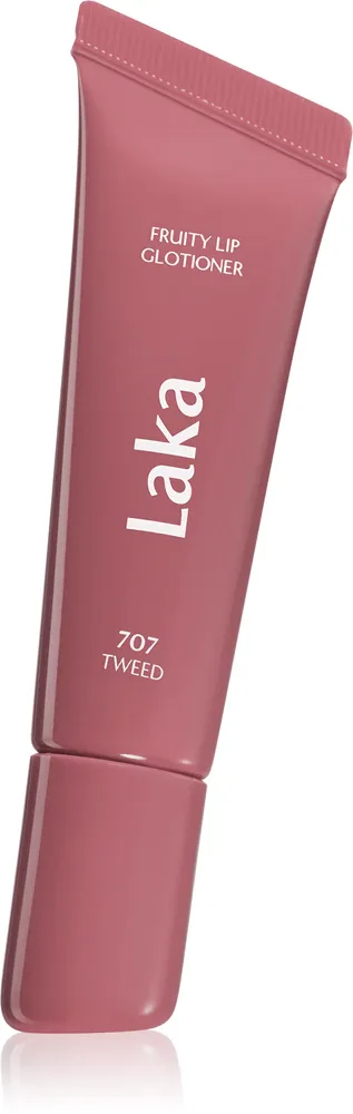 Блеск для губ Laka Fruity Lip Glotioner увлажняющий, с высоким блеском, 10 мл, оттенок 707 Tweed