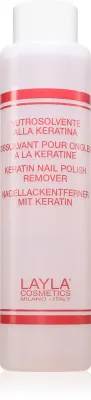 Жидкость для снятия лака Layla Cosmetics Nutrosolvente с кератином, 500 мл
