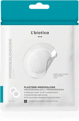 Патчи для проблемной кожи L’biotica Microneedle Patches с салициловой кислотой и ниацинамидом, 18 шт