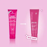 Несмываемый крем-кондиционер для волос Lee Stafford Grow Strong Long Styling Cream с пептидами, 100 мл — фото 2