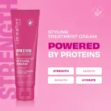 Несмываемый крем-кондиционер для волос Lee Stafford Grow Strong Long Styling Cream с пептидами, 100 мл — фото 3