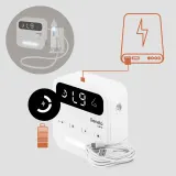 Аспиратор назальный Lionelo Baby Air Flow электрический, для младенцев и малышей, 1 шт — фото 6