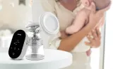 Молокоотсос Lionelo Care Fidi Go электрический, с массажным режимом, 1 шт Grey Stone — фото 6