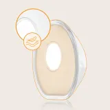 Молокоотсос Lionelo Milky Simple ручной, из силикона, 1 шт — фото 4