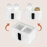 Подогреватель для детских бутылочек Lionelo Thermup Double White Bottle Warmer 6in1 с функцией стерилизации, 1 шт — фото 4