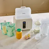 Подогреватель для детских бутылочек Lionelo Thermup Double White Bottle Warmer 6in1 с функцией стерилизации, 1 шт — фото 5