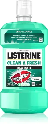Ополаскиватель для полости рта Listerine Clean Fresh, 500 мл