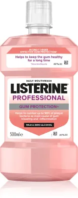 Ополаскиватель для полости рта Listerine Professional Gum Protection+ для защиты дёсен, 500 мл