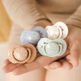 Пустышка LOVI BLOSSOM 6-18m силиконовая, симметричной формы, 2 шт — фото 6