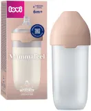 Бутылочка для кормления LOVI Mammafeel Bottle 330 мл силиконовая, с вентиляционными отверстиями, 330 мл — фото 7