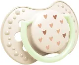 Пустышка LOVI Teddy Love силиконовая, симметричной формы, со светящимся кольцом, 2 шт — фото 6