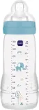Бутылочка для малышей MAM Easy Active Baby Bottle с силиконовой соской, широким горлышком, 330 мл 4m+ — фото 1