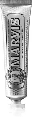 Зубная паста Marvis Whitening Smokers Mint отбеливающая с фтором, вкус мяты