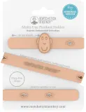 Клипса-держатель для соски Matchstick Monkey Multi-Use Product Holder розовая, универсальная, 1 шт Dusty Pink — фото 1