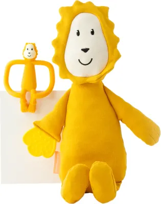 Подарочный набор Matchstick Monkey Teething Gift Set 3m+, прорезыватель, 1 шт