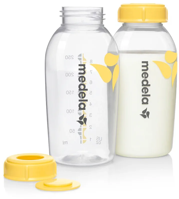 Бутылочки для молока Medela Breastmilk Bottles с мерной шкалой, 2× 250 мл