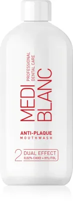 Ополаскиватель MEDIBLANC Anti-plaque для полости рта, с ксилитом и хлоргексидином, 500 мл