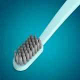 Зубная щётка MEDIBLANC Super Soft с серебряной щетиной, мягкая, для чувствительных дёсен, 4 шт — фото 3