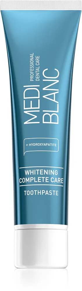 Зубная паста MEDIBLANC Whitening Complete отбеливающая, с гидроксиапатитом и растительными экстрактами