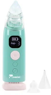 Аспиратор назальный Momini Automatic Nasal Aspirator NasoClear автоматический, на батарейках, 1 шт