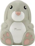 Ингалятор компрессорный Momini Compressor Nebuliser NebuBunny с маской и загубником, с воздушным фильтром, 1 шт — фото 1