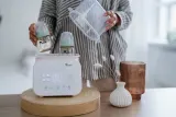 Стерилизатор для бутылочек и сосок Momini MelloDuo электрический, с автоматическим отключением, 1 шт — фото 6