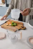 Прибор для приготовления детского питания Momini Nutriblend с готовкой на пару и блендером, 1 шт — фото 5