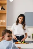 Прибор для приготовления детского питания Momini Nutriblend с готовкой на пару и блендером, 1 шт — фото 6
