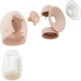 Молокоотсос электрический Momini SippyPump Twin с массажной вкладкой, тихий, 1 шт 2w1 — фото 4
