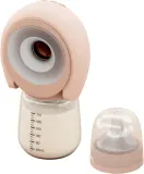Молокоотсос электрический Momini SippyPump Twin с массажной вкладкой, тихий, 1 шт 2w1 — фото 5