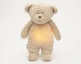 Игрушка-ночник Moonie Bear 2.0 Organic Sand мишка, со звуками природы, USB, бежевая, 1 шт — фото 2