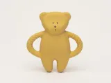 Прорезыватель для зубов Moonie Natural Teether Honey из натурального каучука, жёлтый, 1 шт — фото 1