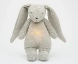 Игрушка-ночник Moonie The Humming Friend 2.0 Organic Grey со звуками, для новорождённых, USB, 1 шт — фото 2
