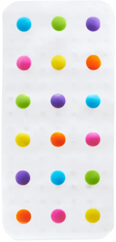 Коврик для ванны Munchkin Bath Dots Bath Mat противоскользящий, на присосках, с 3 лет, 1 шт